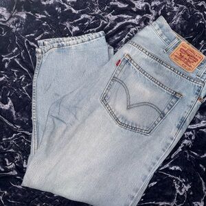 Levi's Men's Light Blue Straight Jeans